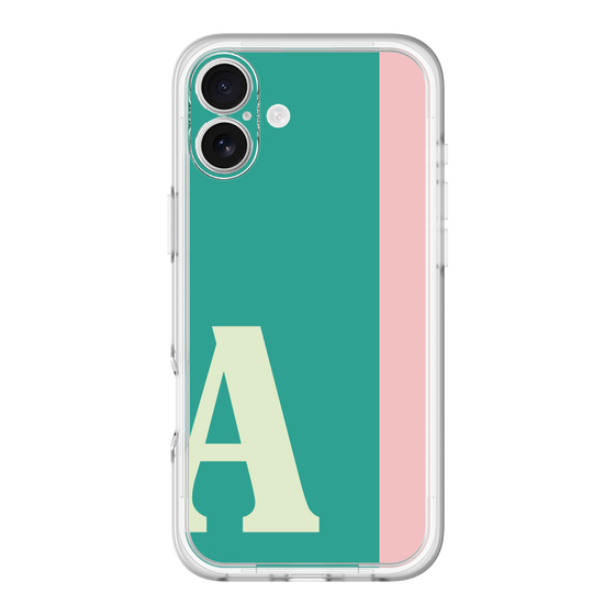 Slim Protection Premium Case［ オリジナル - initial color line - A green ］