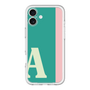 Slim Protection Premium Case［ オリジナル - initial color line - A green ］