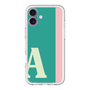 Slim Protection Premium Case［ オリジナル - initial color line - A green ］