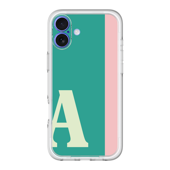Slim Protection Premium Case［ オリジナル - initial color line - A green ］