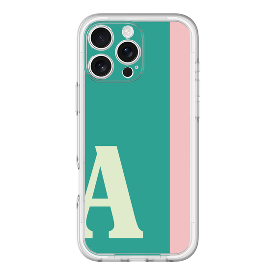 Slim Protection Premium Case［ オリジナル - initial color line - A green ］
