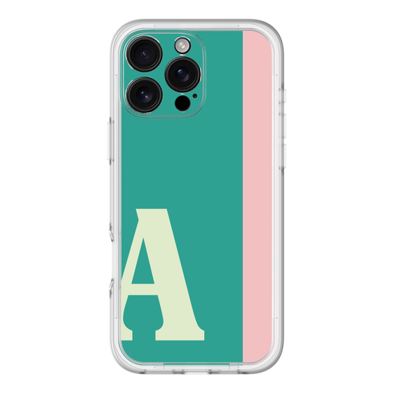 Slim Protection Premium Case［ オリジナル - initial color line - A green ］