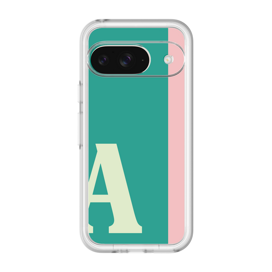 Slim Protection Premium Case［ オリジナル - initial color line - A green ］