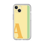 Slim Protection Premium Case［ オリジナル - initial color line - A yellow ］