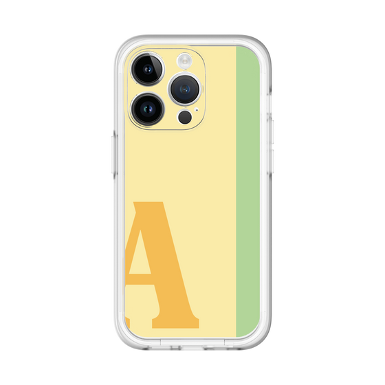 Slim Protection Premium Case［ オリジナル - initial color line - A yellow ］