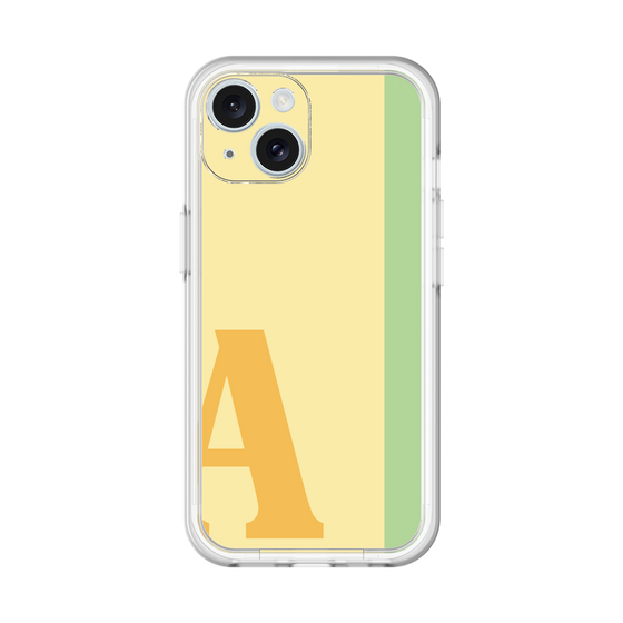 Slim Protection Premium Case［ オリジナル - initial color line - A yellow ］