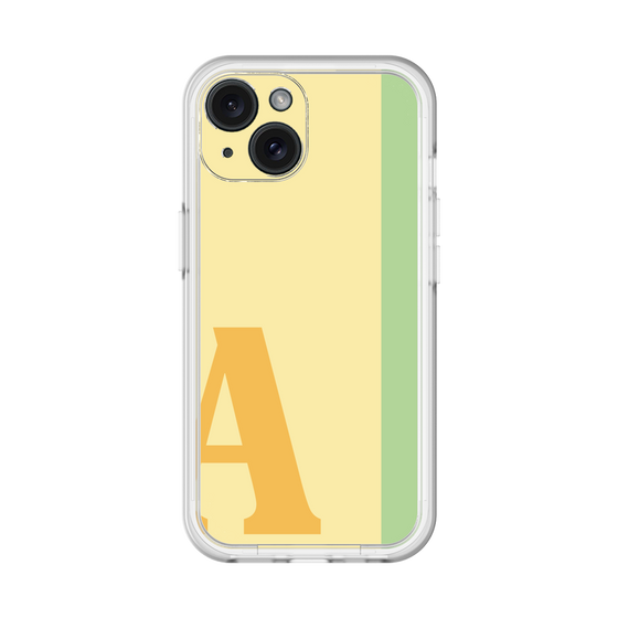 Slim Protection Premium Case［ オリジナル - initial color line - A yellow ］