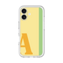 Slim Protection Premium Case［ オリジナル - initial color line - A yellow ］
