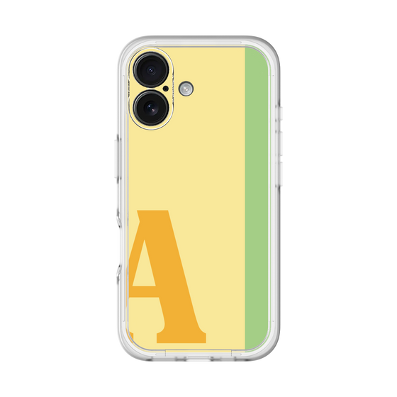 Slim Protection Premium Case［ オリジナル - initial color line - A yellow ］