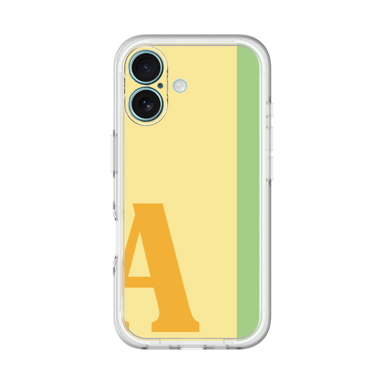 Slim Protection Premium Case［ オリジナル - initial color line - A yellow ］