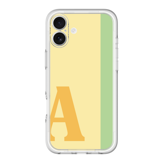Slim Protection Premium Case［ オリジナル - initial color line - A yellow ］