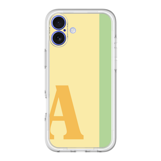 Slim Protection Premium Case［ オリジナル - initial color line - A yellow ］