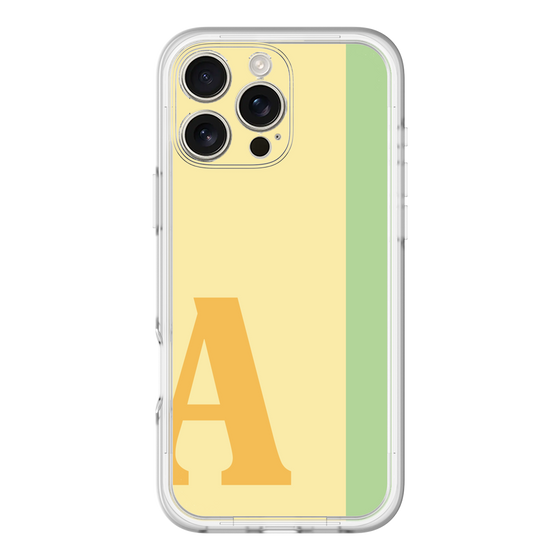 Slim Protection Premium Case［ オリジナル - initial color line - A yellow ］