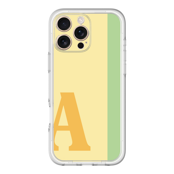 Slim Protection Premium Case［ オリジナル - initial color line - A yellow ］