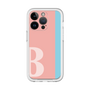 Slim Protection Premium Case［ オリジナル - initial color line - B pink ］