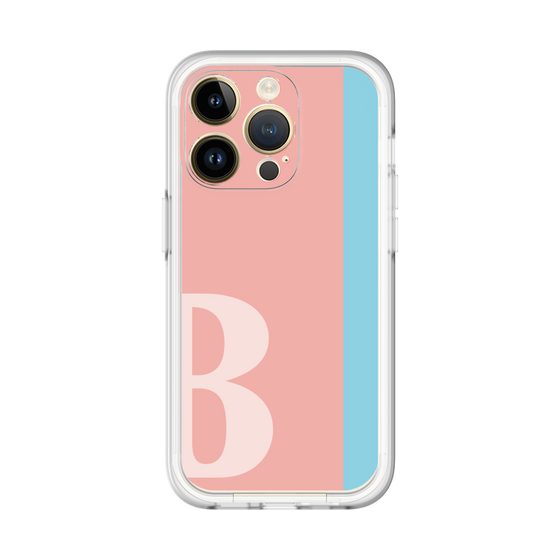 Slim Protection Premium Case［ オリジナル - initial color line - B pink ］