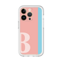 Slim Protection Premium Case［ オリジナル - initial color line - B pink ］