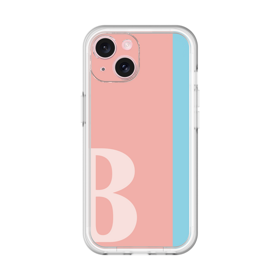 Slim Protection Premium Case［ オリジナル - initial color line - B pink ］