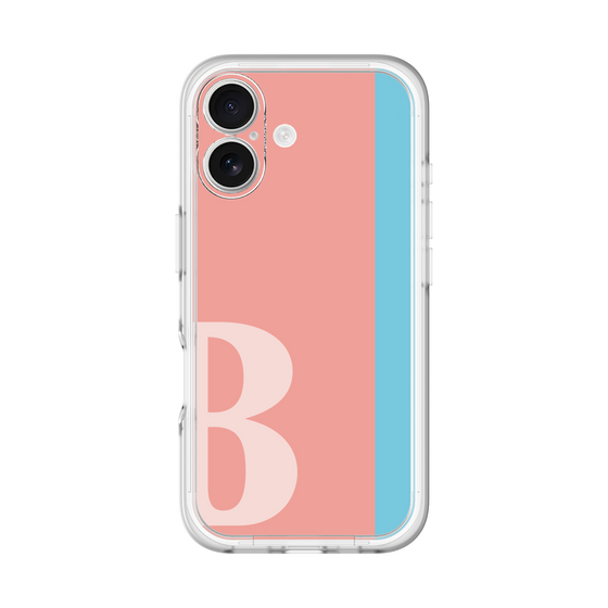 Slim Protection Premium Case［ オリジナル - initial color line - B pink ］