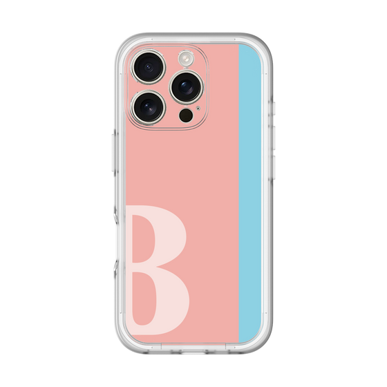 Slim Protection Premium Case［ オリジナル - initial color line - B pink ］