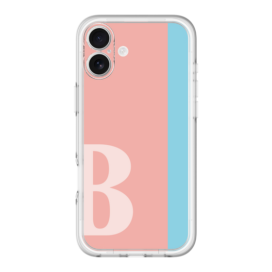 Slim Protection Premium Case［ オリジナル - initial color line - B pink ］