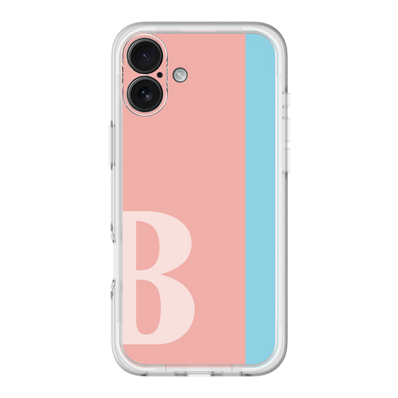 Slim Protection Premium Case［ オリジナル - initial color line - B pink ］