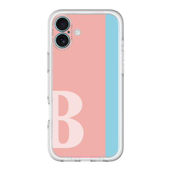 Slim Protection Premium Case［ オリジナル - initial color line - B pink ］
