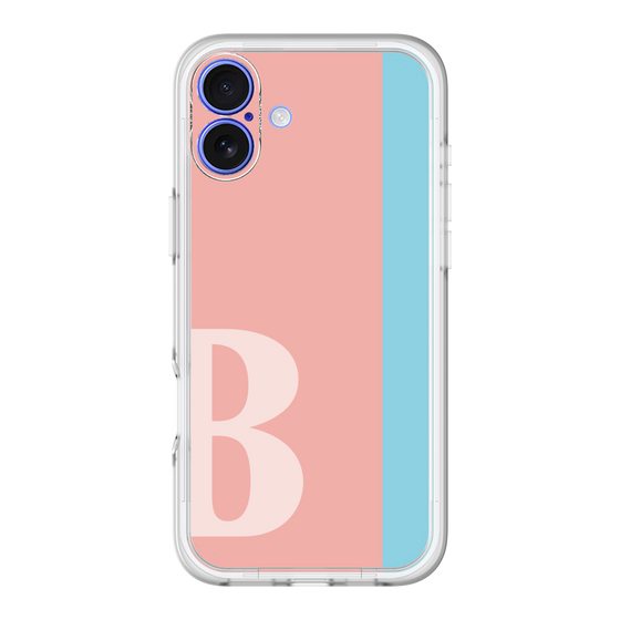 Slim Protection Premium Case［ オリジナル - initial color line - B pink ］
