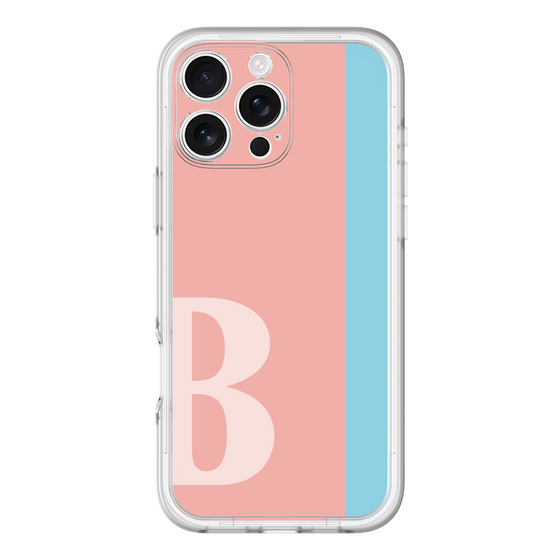 Slim Protection Premium Case［ オリジナル - initial color line - B pink ］