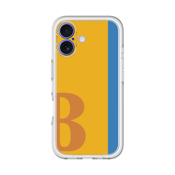 Slim Protection Premium Case［ オリジナル - initial color line - B orange ］