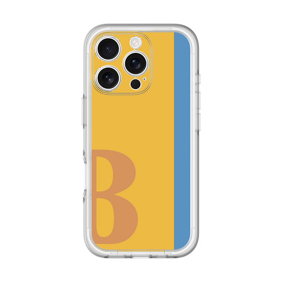 Slim Protection Premium Case［ オリジナル - initial color line - B orange ］