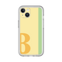 Slim Protection Premium Case［ オリジナル - initial color line - B yellow ］