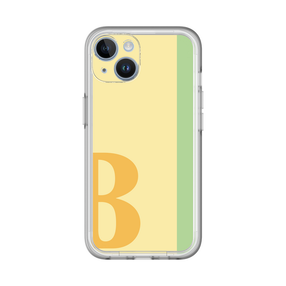 Slim Protection Premium Case［ オリジナル - initial color line - B yellow ］
