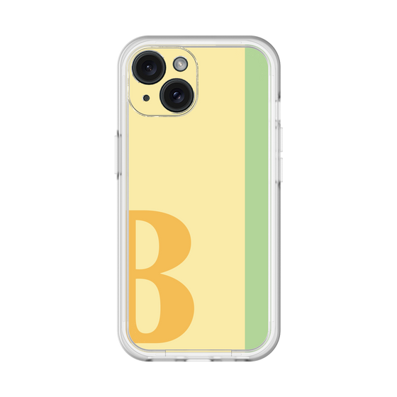Slim Protection Premium Case［ オリジナル - initial color line - B yellow ］