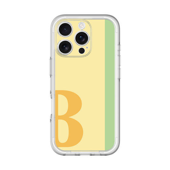 Slim Protection Premium Case［ オリジナル - initial color line - B yellow ］