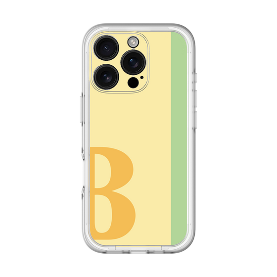 Slim Protection Premium Case［ オリジナル - initial color line - B yellow ］