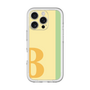Slim Protection Premium Case［ オリジナル - initial color line - B yellow ］