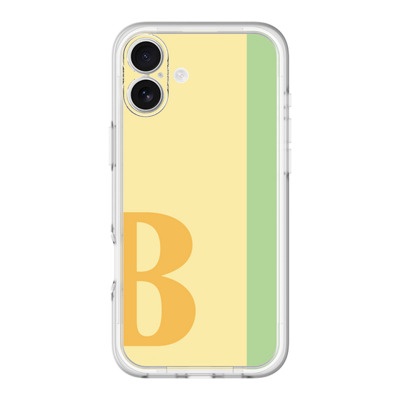 Slim Protection Premium Case［ オリジナル - initial color line - B yellow ］