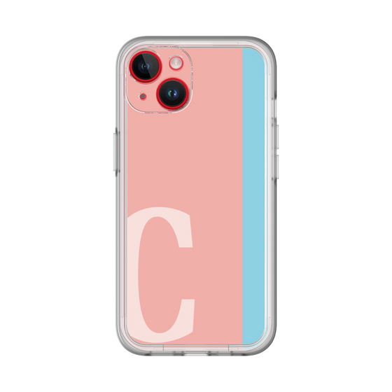 Slim Protection Premium Case［ オリジナル - initial color line - C pink ］