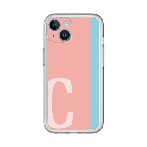 Slim Protection Premium Case［ オリジナル - initial color line - C pink ］