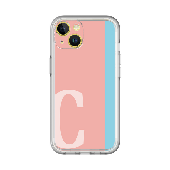 Slim Protection Premium Case［ オリジナル - initial color line - C pink ］