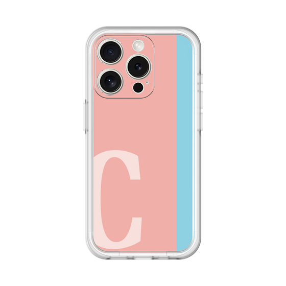 Slim Protection Premium Case［ オリジナル - initial color line - C pink ］