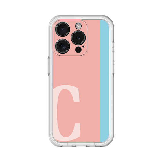 Slim Protection Premium Case［ オリジナル - initial color line - C pink ］