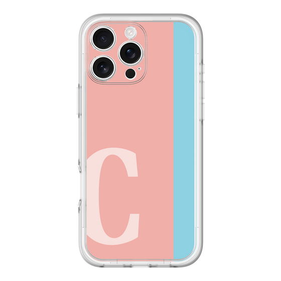 Slim Protection Premium Case［ オリジナル - initial color line - C pink ］