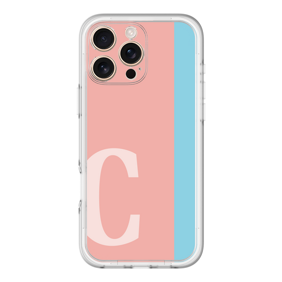 Slim Protection Premium Case［ オリジナル - initial color line - C pink ］