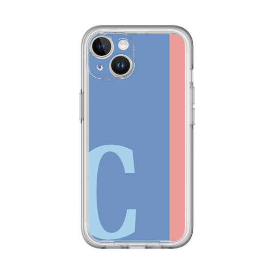 Slim Protection Premium Case［ オリジナル - initial color line - C blue ］