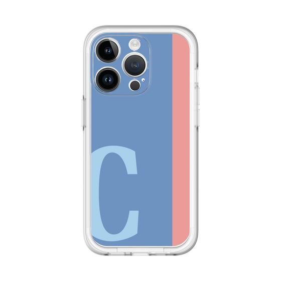 Slim Protection Premium Case［ オリジナル - initial color line - C blue ］
