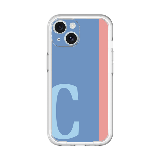 Slim Protection Premium Case［ オリジナル - initial color line - C blue ］