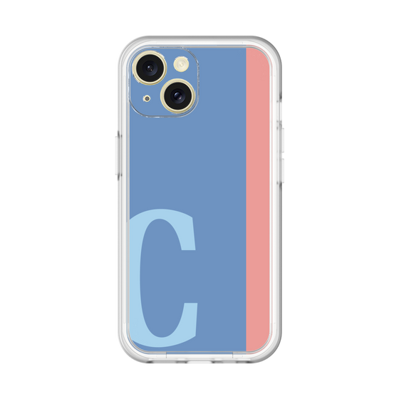 Slim Protection Premium Case［ オリジナル - initial color line - C blue ］
