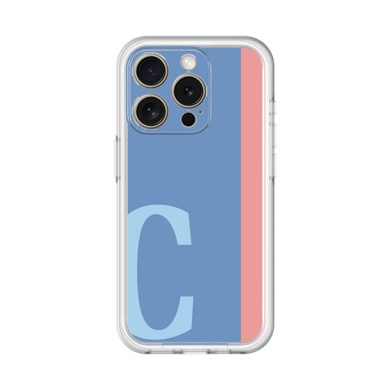 Slim Protection Premium Case［ オリジナル - initial color line - C blue ］